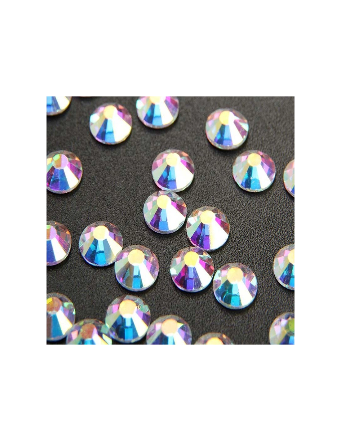 Strass GT Crystal Termoadesivo ss 30  Crystal AB - 144PZ  Rhinestones Hotfix