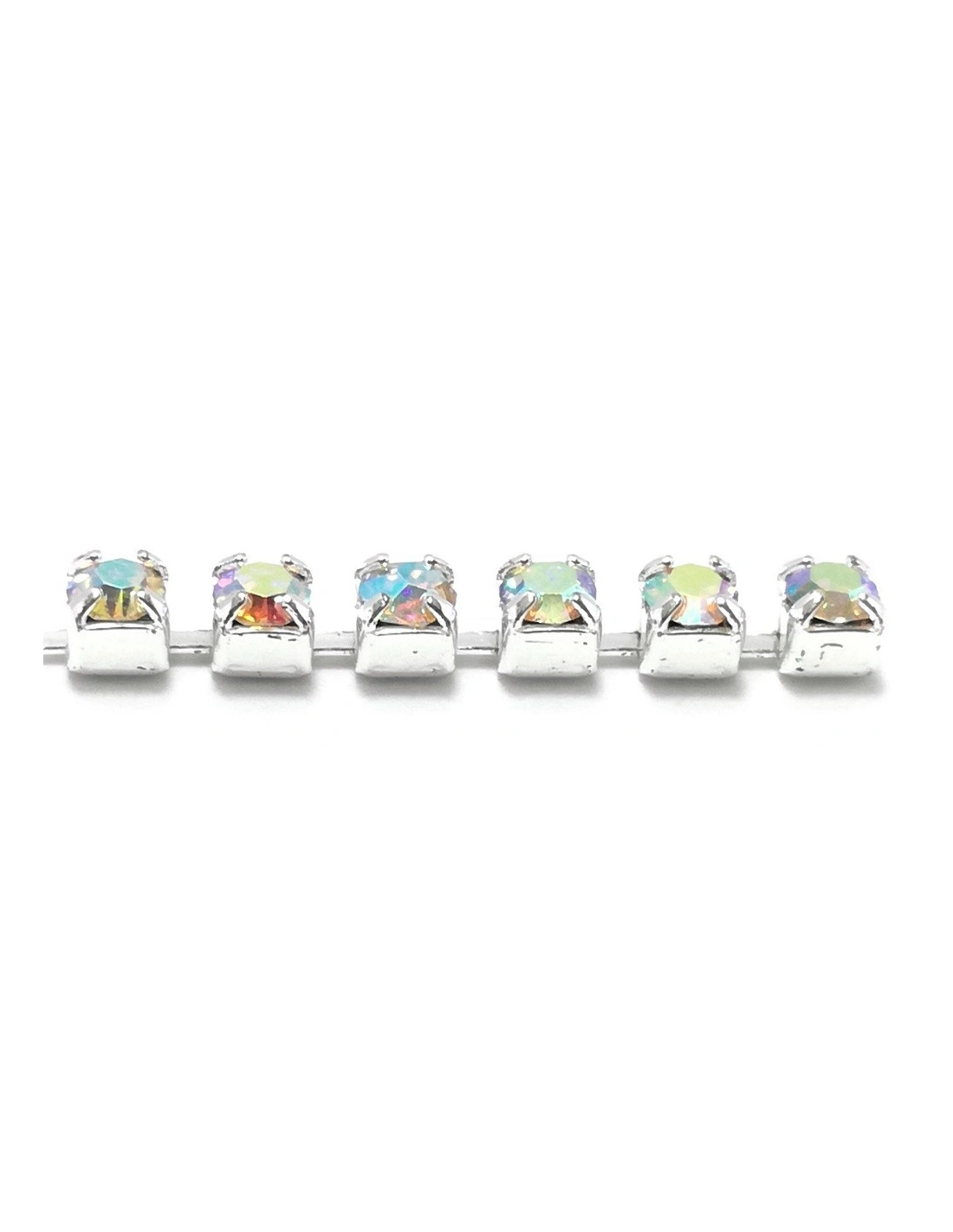 Catena Strass ss 12  Crystal AB-Silver - 1MT