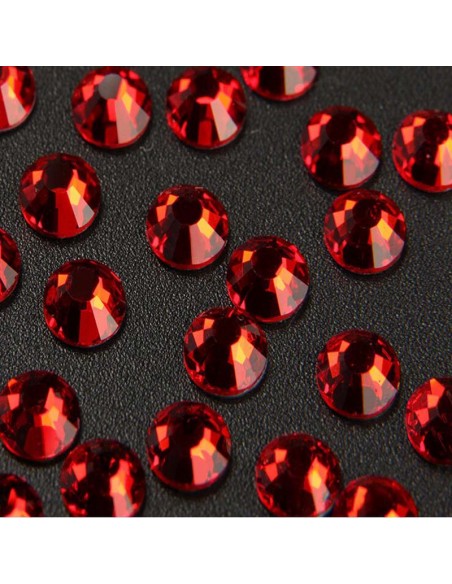 Strass GT Crystal Termoadesivo ss 30 Light Siam - 144PZ Rhinestones Hotfix
