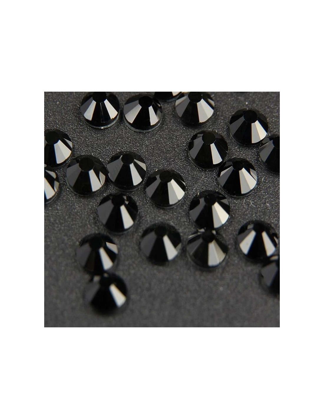 Rhinestones Gt Crystal Hotfix ss 30 Jet - 144 pcs - Hotfix Strass