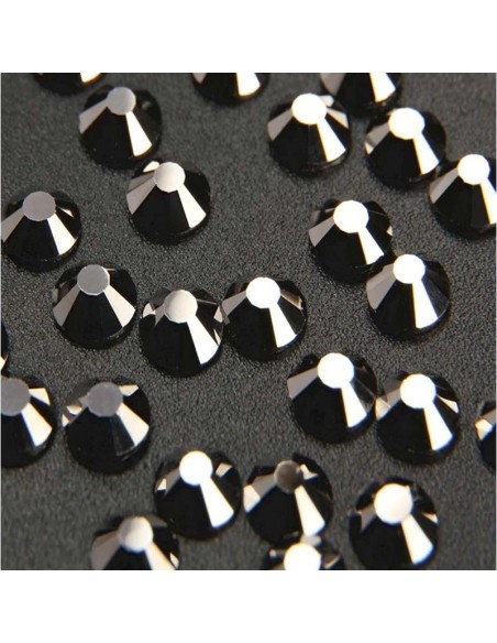 Rhinestones Hotfix Strass GT Crystal Termoadesivo ss 30 Light Hematite - 144PZ