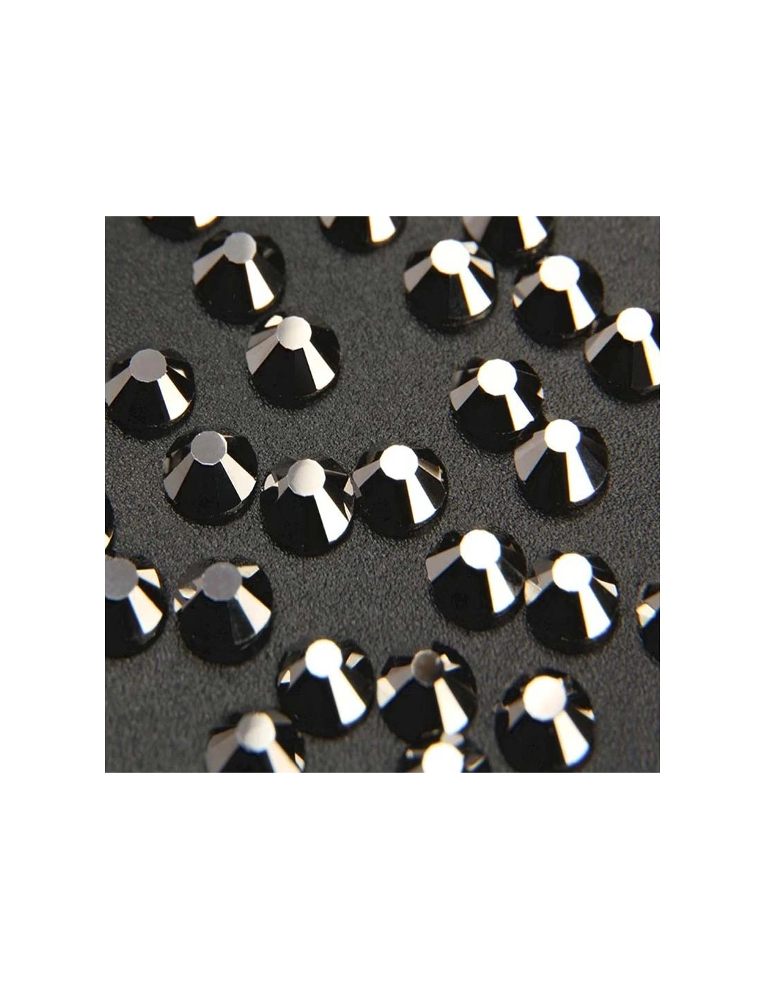 Rhinestones Gt Crystal Hotfix ss 30 Light Hematite- 144 pcs - Hotfix Strass