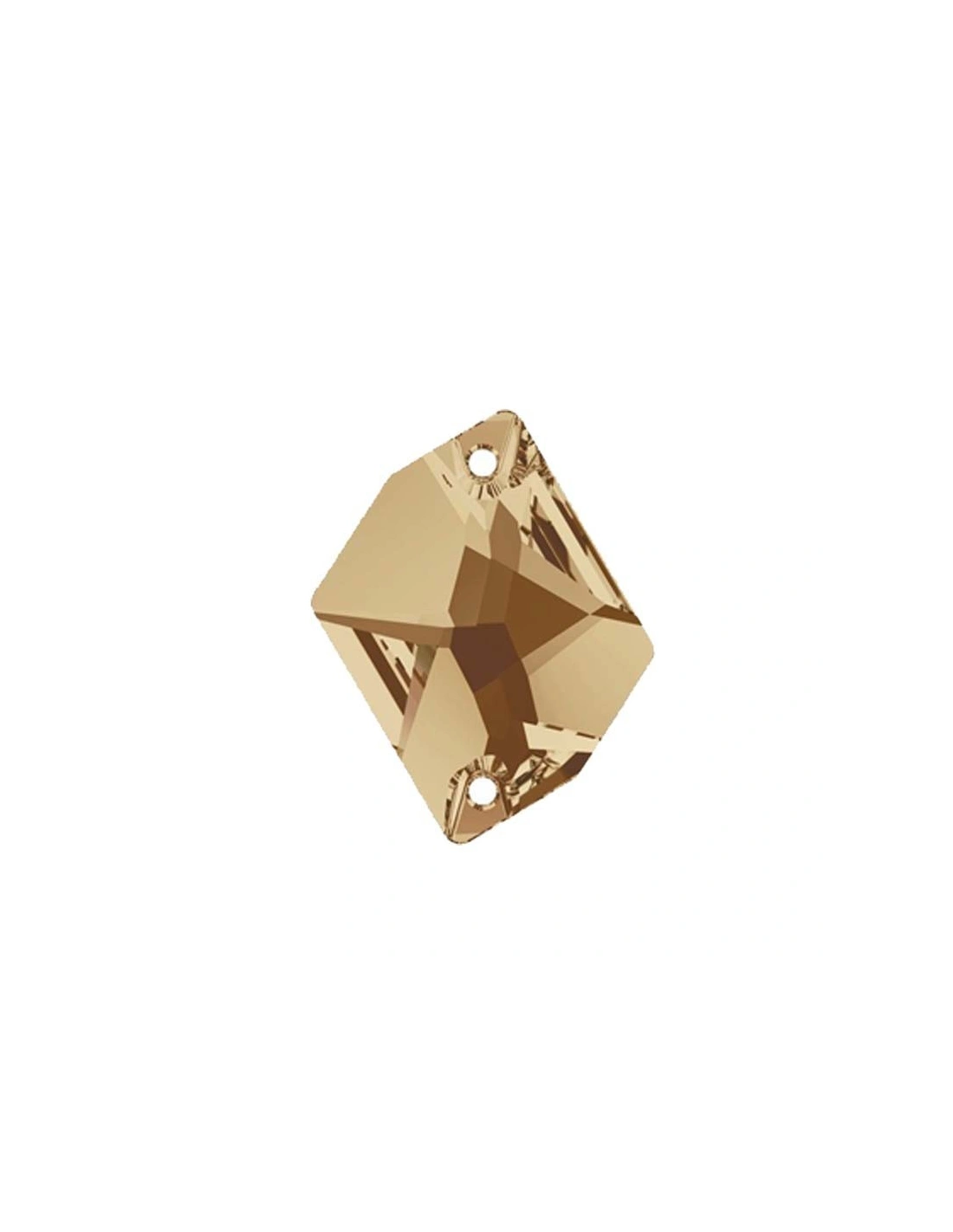 Pietra Cosmic Swarovski mm 20x16 Crystal Golden Shadow - 1PZ