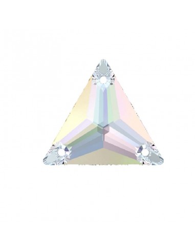 Pietra Triangolo Swarovski mm 22 Crystal AB - 1PZ Pietra Triangolo Swarovski mm 22 Crystal AB - 1PZ