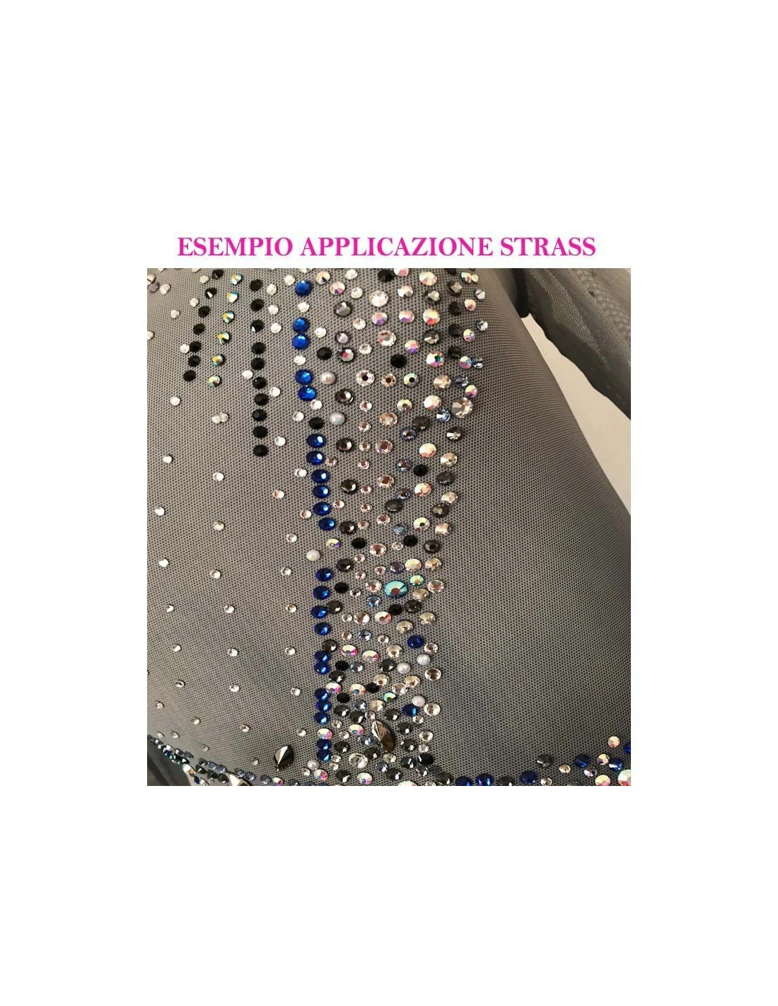 Rhinestones Gt Crystal Hotfix ss 20Lt. Bl. Diamond -  144 pcs - Hotfix Strass