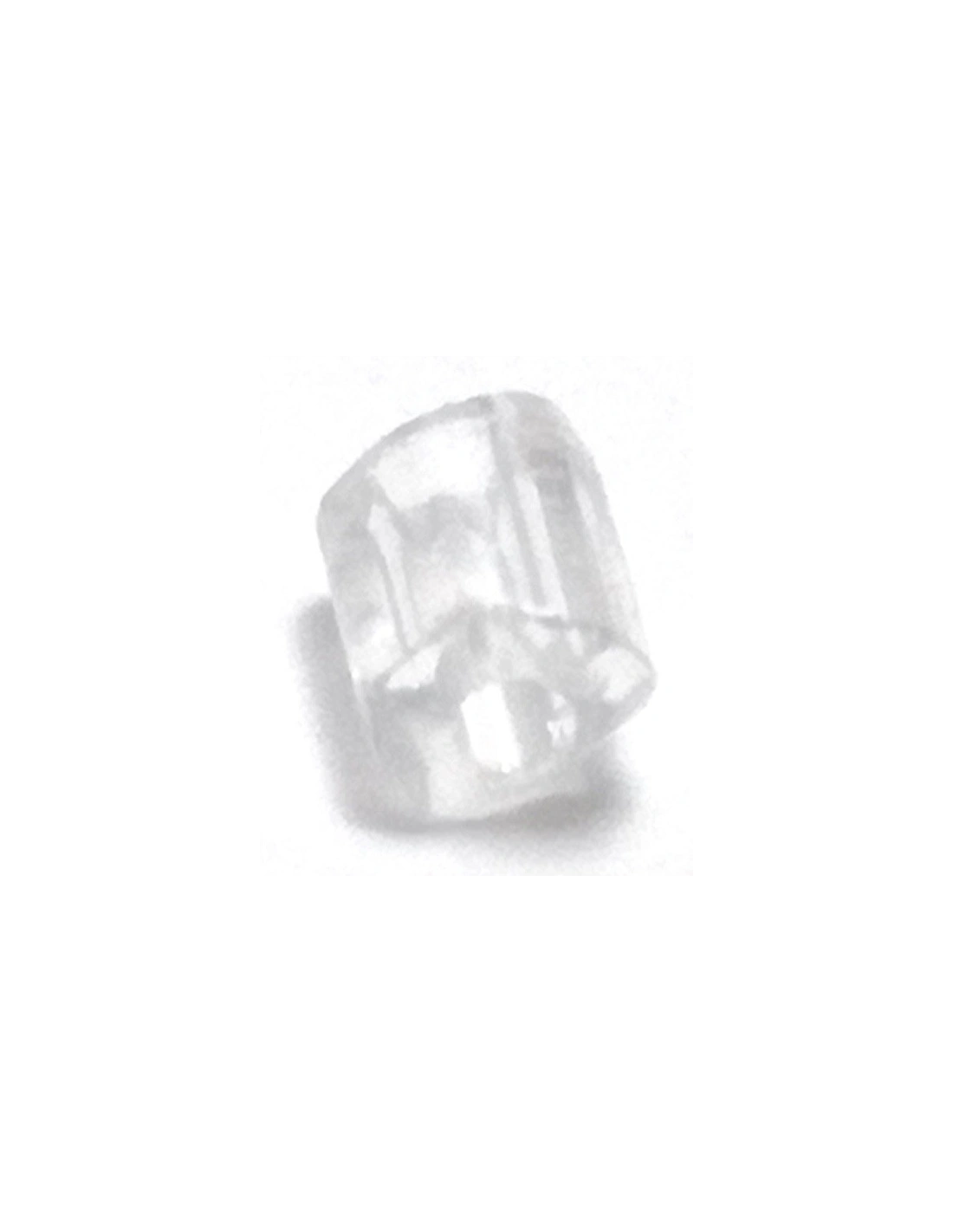 Preciosa Bugle 2 cuts 12/0 (mm 1,9) Crystal- 100GR - Rocailles and bugles