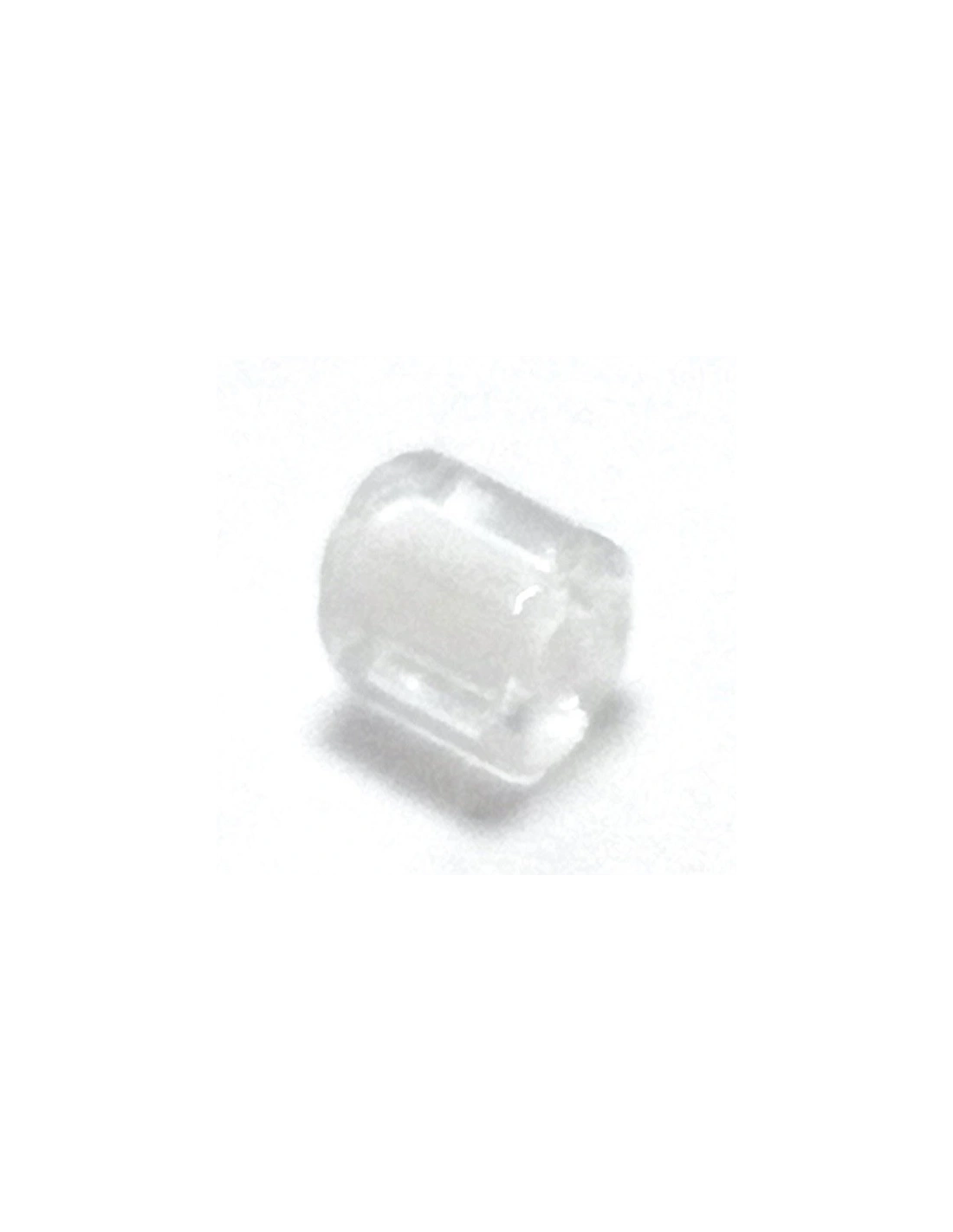 Bugle Preciosa 2 cuts 12/0 (mm 1,9) White Laquered - 100GR - Rocailles and bugles