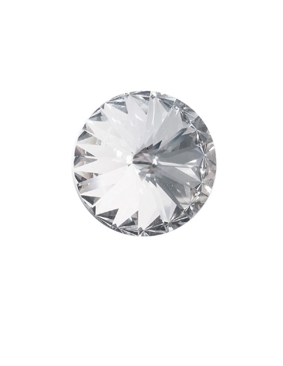 Rivoli Chaton 12 mm Crystal - 1PC - In glass
