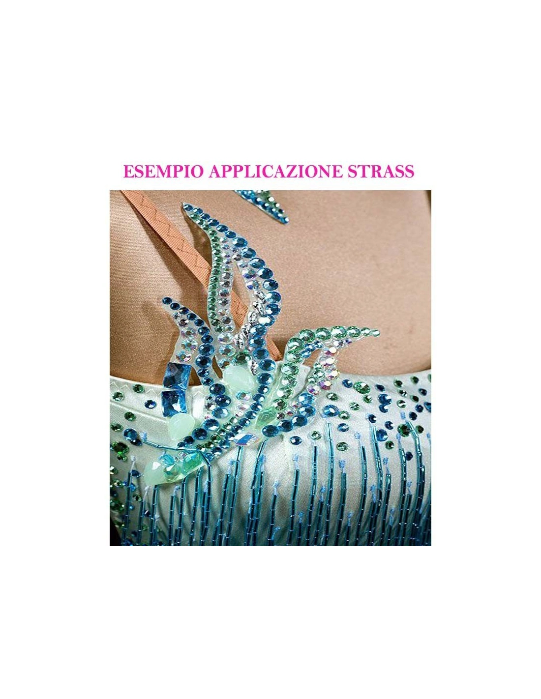 Rhinestones Gt Crystal Hotfix ss 20 Sapphire -144 pcs - Hotfix Strass