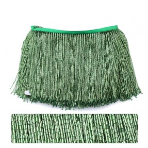 Frange da cucire a Cannette Emerald pacco - 1MT. 2