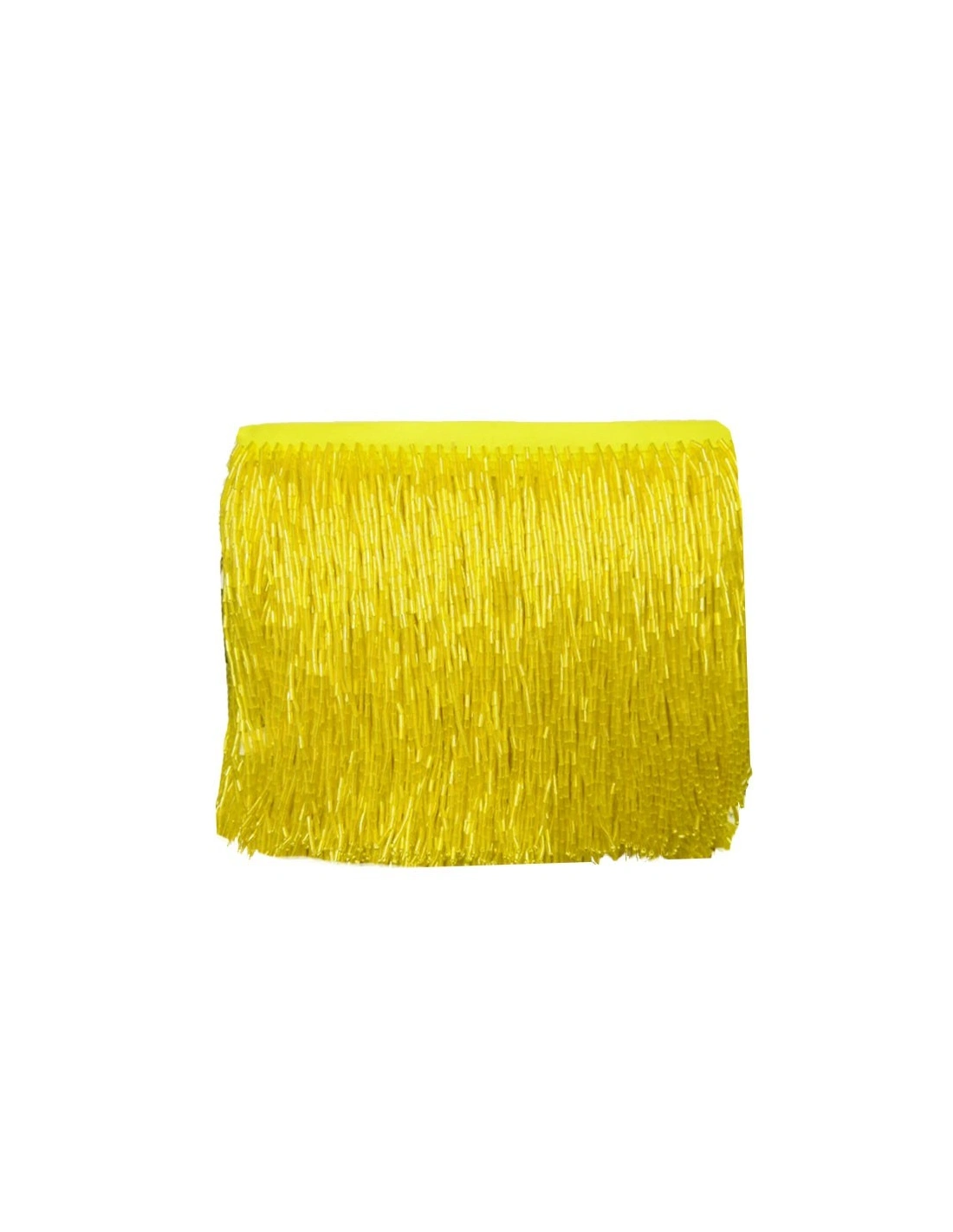 Fringes sewing bugles Citrine Pack - 1MT. - Fringes and Feathers