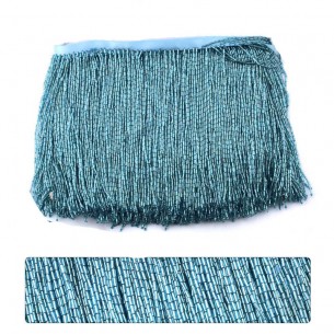 Frange da cucire a Cannette Indicolite pacco - 1MT. 2