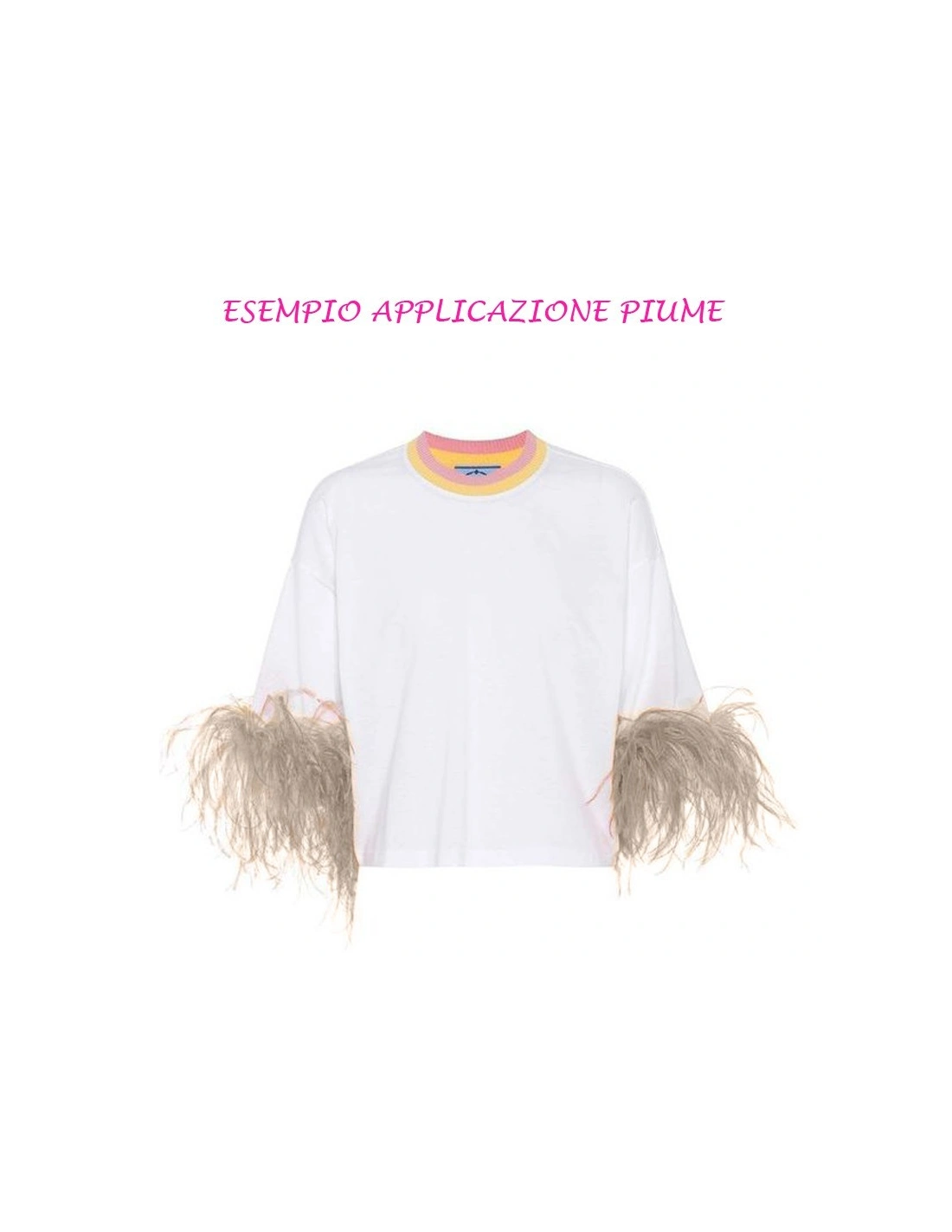 Fringe Sewing Turtledove Ostrich Feathers  Pack - 1MT. - Fringes and Feathers