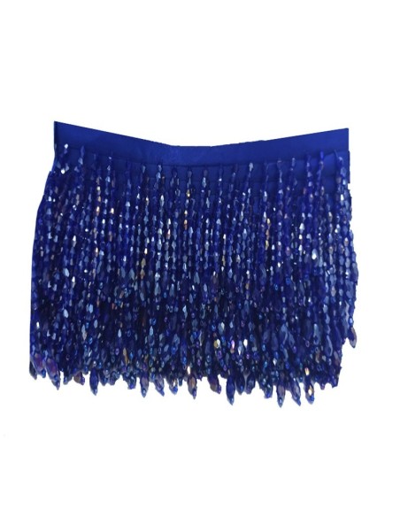 Fringe sewing Bicone Sapphire AB pack - 1 MT.