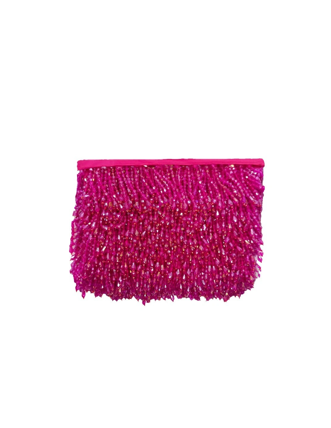 Frange da cucire a Biconi Fuchsia AB pacco - 1 MT.