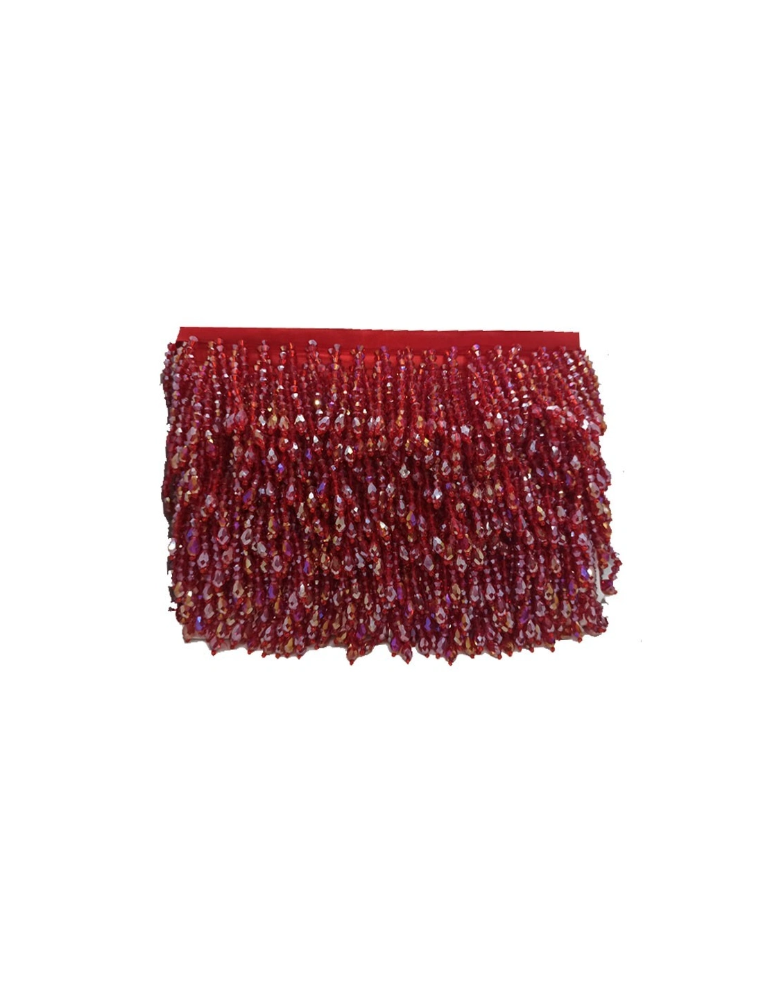 Fringe sewing Bicone Light Siam AB pack - 1 MT.