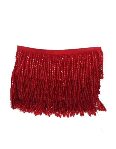 Fringe sewing Bicone Light Siam pack - 1 MT.
