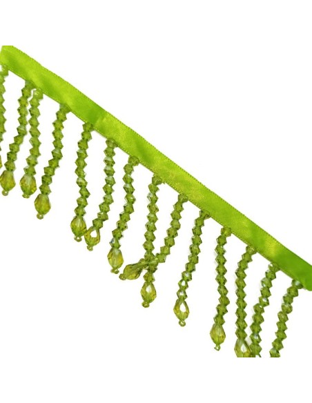 Fringe sewing Bicone Peridot AB pack - 1 MT.