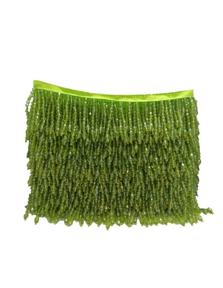Fringe sewing Bicone Peridot AB pack - 1 MT.