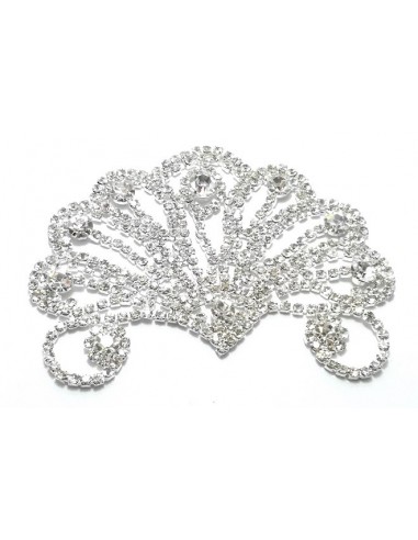 Applicazione Strass cm 8,3x6,5... Applicazione Strass cm 8,3x6,5...