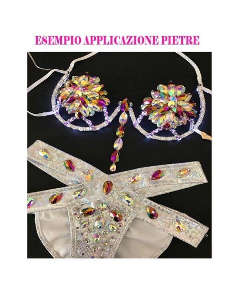 stone sew on application