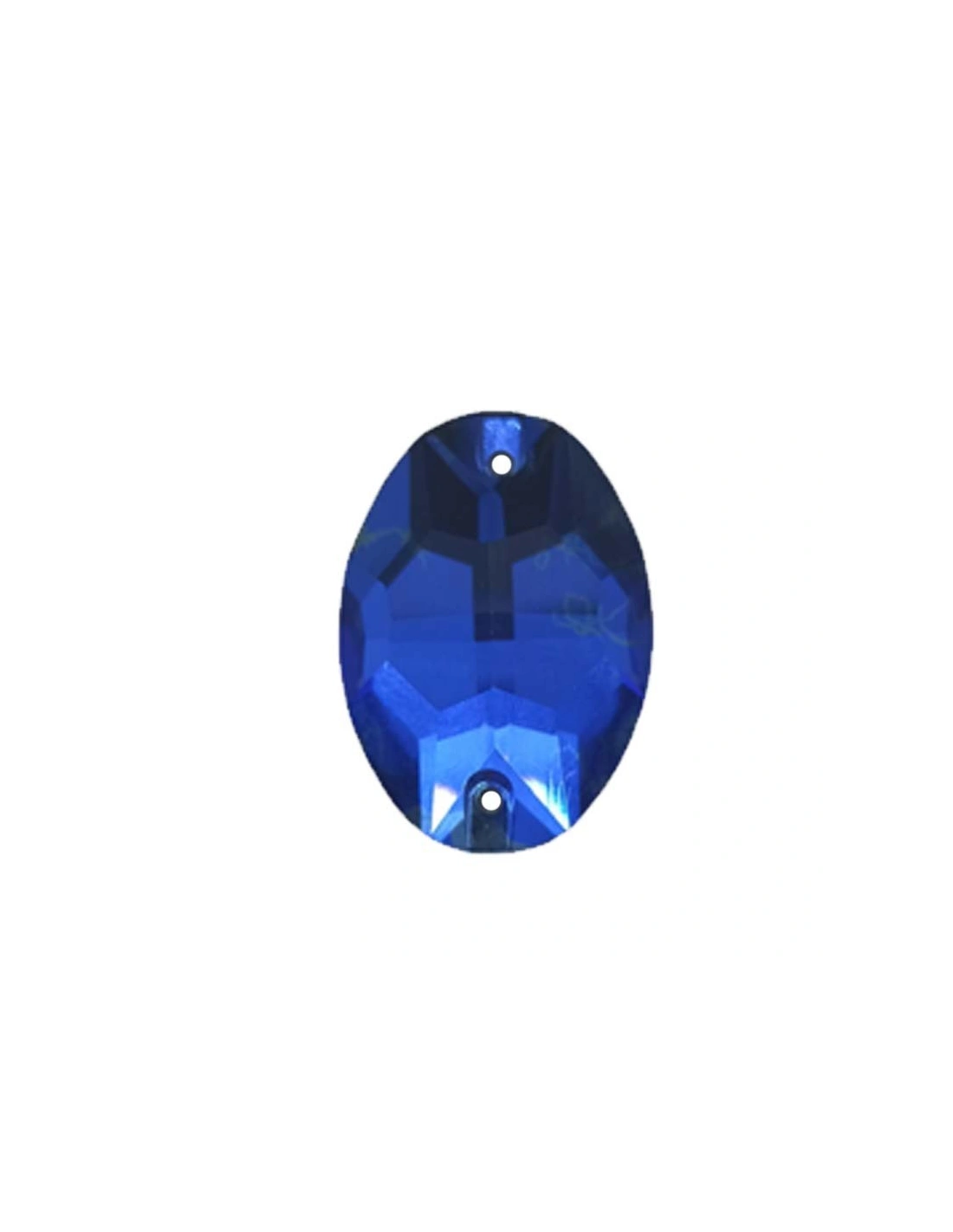 Pietra Ovale Stars mm 24x17 Capri Blu - 1PZ