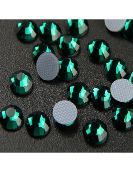 Strass GT Crystal Termoadesivo ss 20  Emerald - 144PZ  Rhinestones Hotfix