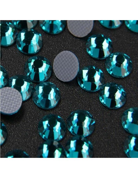 Rhinestones Gt Crystal Hotfix ss 20  Blu Zircon - 144 pcs - Hotfix Strass