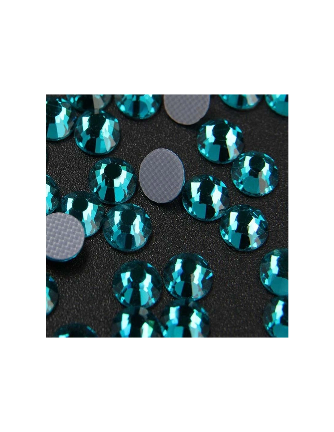 Rhinestones Gt Crystal Hotfix ss 20  Blu Zircon - 144 pcs - Hotfix Strass