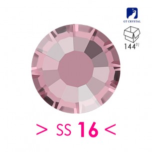 Strass GT Crystal Termoadesivi ss 16  Lt. Rose - 144PZ rhinestones hotifix 2