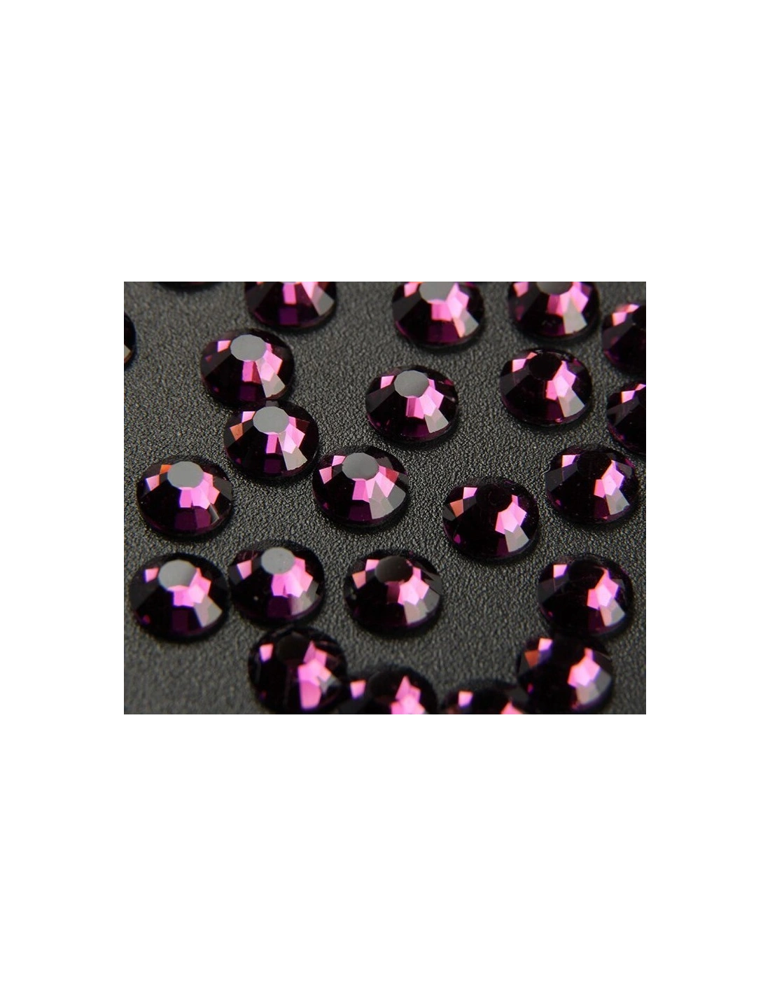 Strass GT Crystal Termoadesivo ss 10 Amethyst rhinestone hotfix