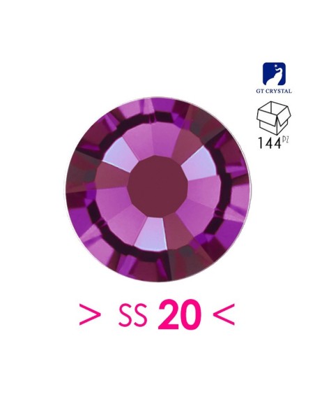 Rhinestones Gt Crystal Hotfix ss 20  Amethyst -144 pcs - Hotfix Strass
