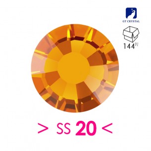 Strass GT Crystal Termoadesivo ss 20  Topaz - 144PZ  Rhinestones Hotfix 2