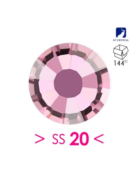 Strass GT Crystal Termoadesivo ss 20  Lt. Amethyst - 144PZ  Rhinestones Hotfix
