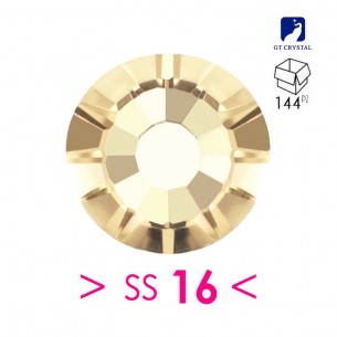 Strass GT Crystal Termoadesivi ss 16 Lt. Col. Topaz - 144PZ rhinestones hotfix 2