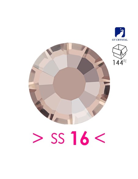 Rhinestones Gt Crystal Hotfix ss 16  Lt. Peach -  144 pcs - Hotfix Strass