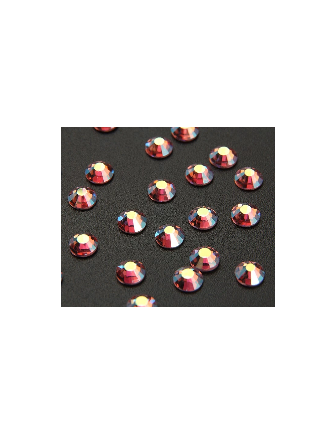 Rhinestones Gt Crystal Hotfix ss 16 Lt. Rose AB - 144 pcs - Hotfix Strass