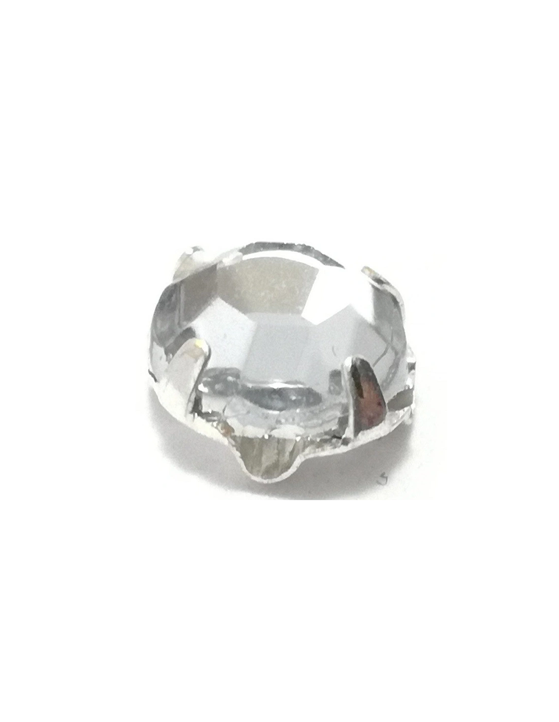 Rosetta Mc Crystal ss 16 (mm 4,00) Crystal-Nickel - 48PZ - Pietre da cucire con castone