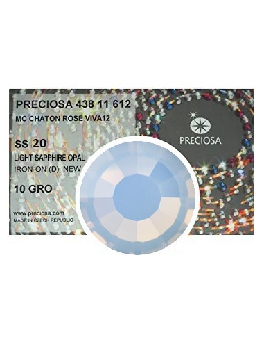 Preciosa Strass  Termoadesivi ss 20  Light Sapphire Opal - 1440 pz