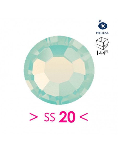 Rhinestones Preciosa Hotfix ss 20 Chrysolyte Opal - 144 pcs Rhinestones Preciosa Hotfix ss 20 Chrysolyte Opal - 144 pcs