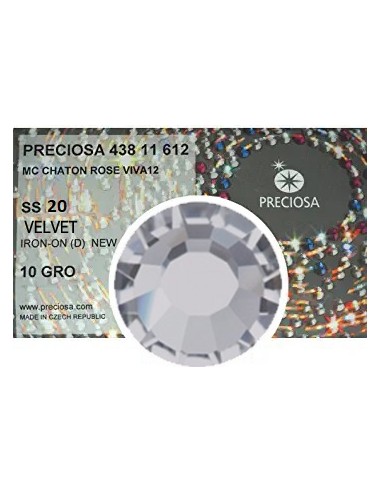 Preciosa Rhinestones Hotfix ss 20 Velvet - 1440 pcs