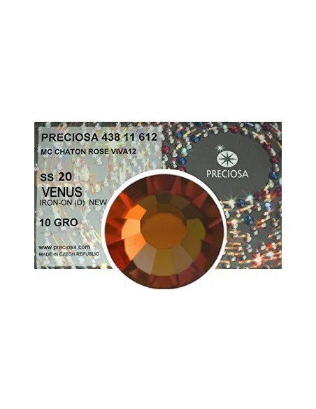 Preciosa Strass Termoadesivi ss 20 Venus - 1440 pz