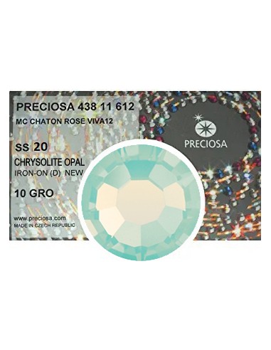 Preciosa Strass  Termoadesivi ss 20 Chrysolyte Opal - 1440 pz