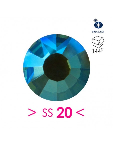 Rhinestones Preciosa  Hotfix ss 20 Green Turmaline AB - 144 pcs Rhinestones Preciosa  Hotfix ss 20 Green Turmaline AB - 144 pcs