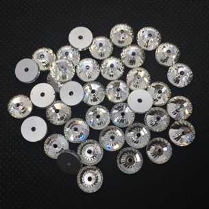 Pietra da Cucire in Cristallo GT Crystal Loch Rose mm 5 Crystal - 144PZ 2