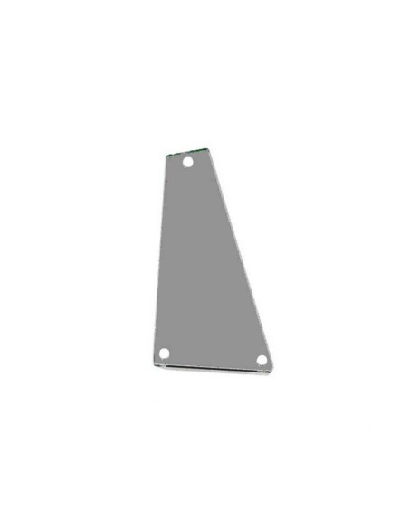 Specchietto Trapezio mm 22x42 Argento - 10 PZ