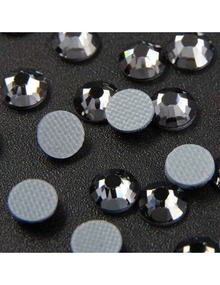 Strass Rhinestones  GT Crystal Termoadesivi Hotfix  ss 30 Black Diamond - 144PZ Strass Rhinestones  GT Crystal Termoadesivi Hotfix  ss 30 Black Diamond - 144PZ