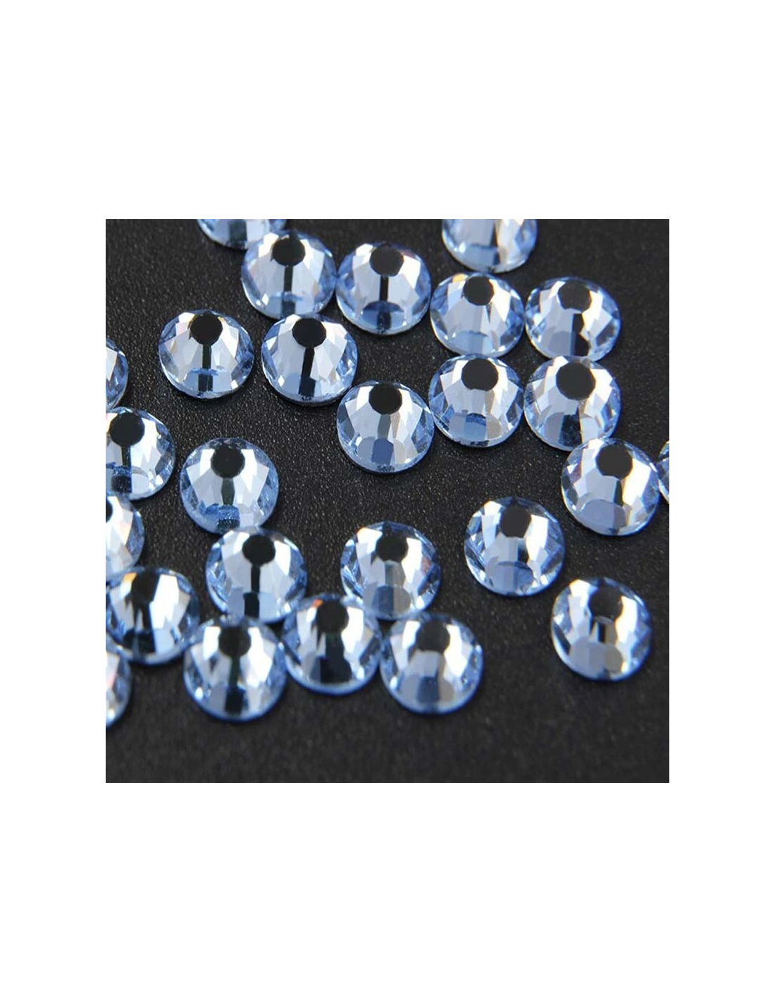 Rinestones strass Gt Crystal Hotfix ss 30 Light Sapphire - 144 pcs