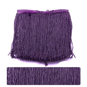 Frange da cucire a Cannette Purple pacco - 1MT. 2
