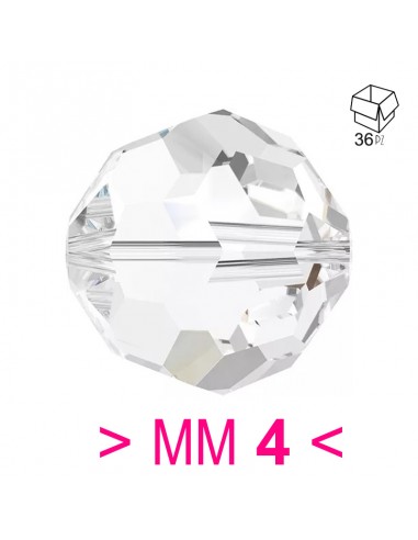 Sfera in Cristallo mm 4 Crystal - 36 PZ